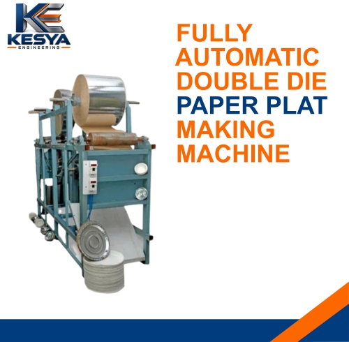Fully Automatic Double Die Paper Plate Making Machine in Kolkata