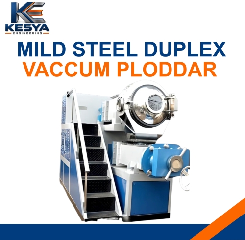 Mild Steel Duplex Vacuum Plodder in Kolkata