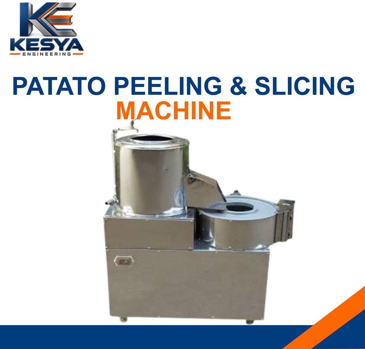 Potato Peeling &amp; Slicing Machine in Kolkata