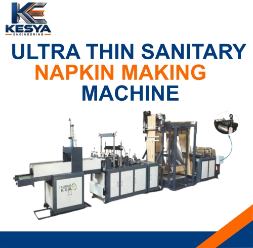 Ultra Thin Sanitary Napkin Making Machine in Kolkata